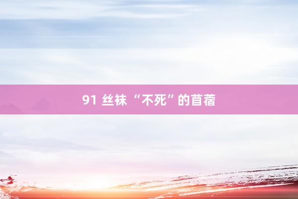 91 丝袜 “不死”的苜蓿