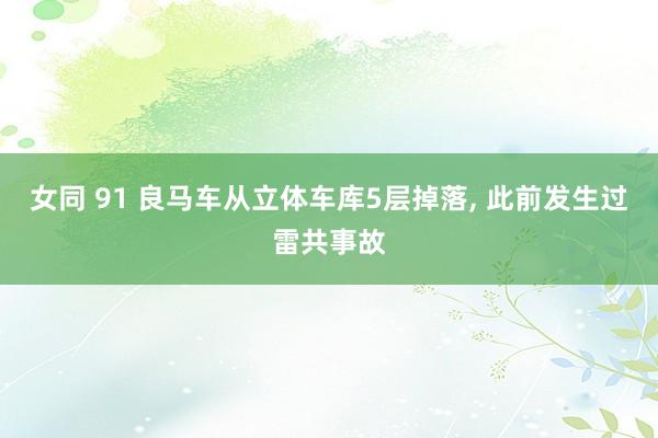 女同 91 良马车从立体车库5层掉落， 此前发生过雷共事故